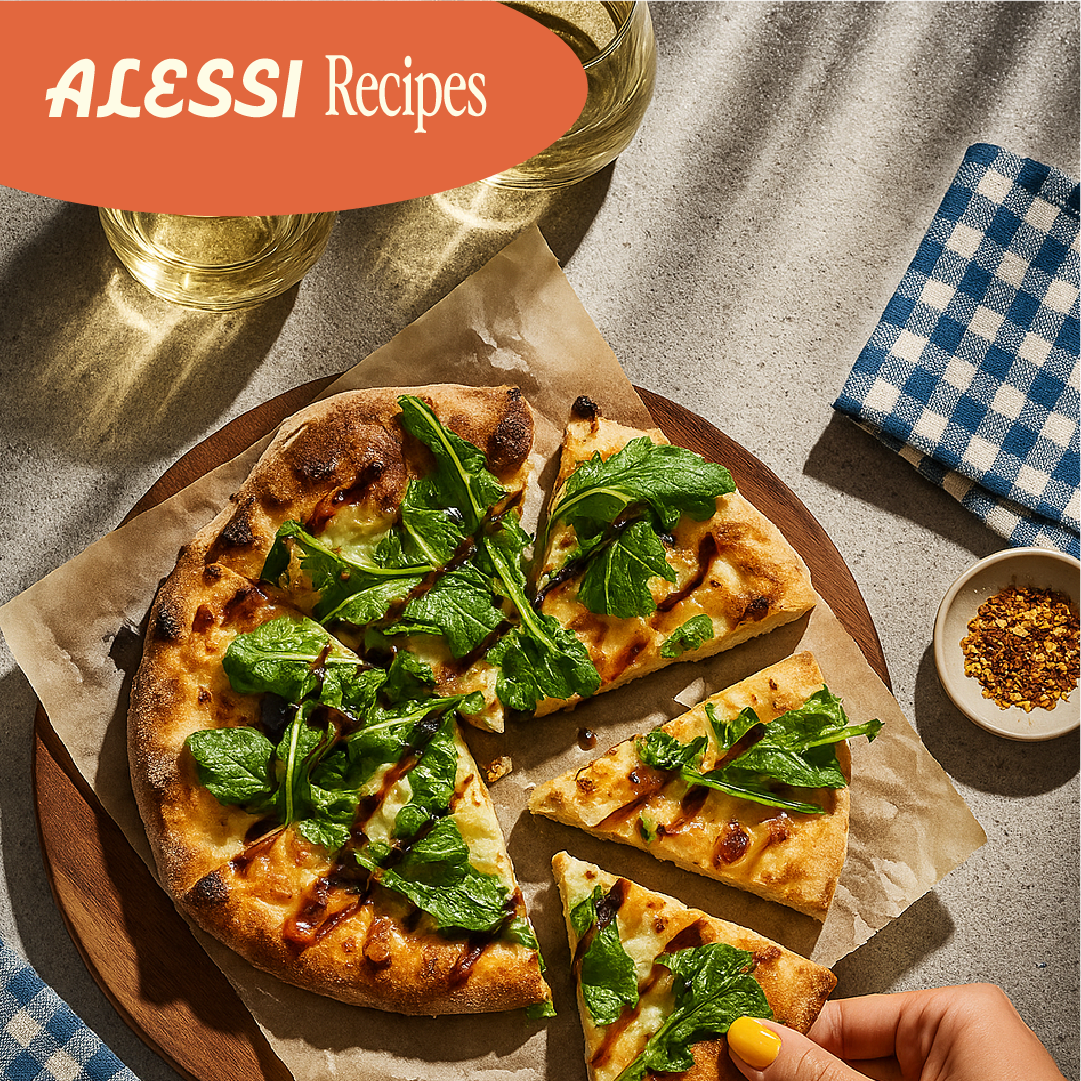 SPINACH & BALSAMIC PIZZA