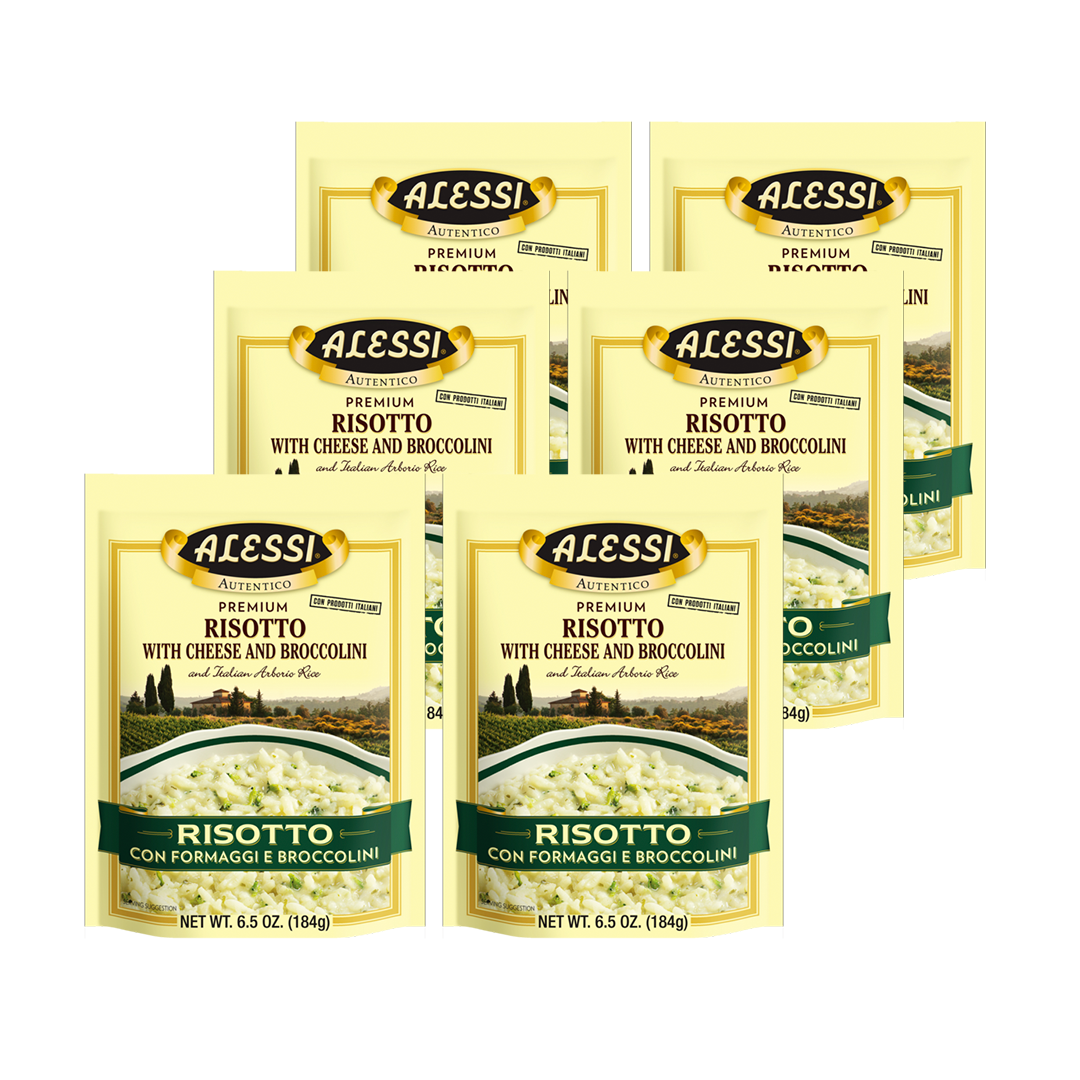 Risotto with Cheese and Broccolini