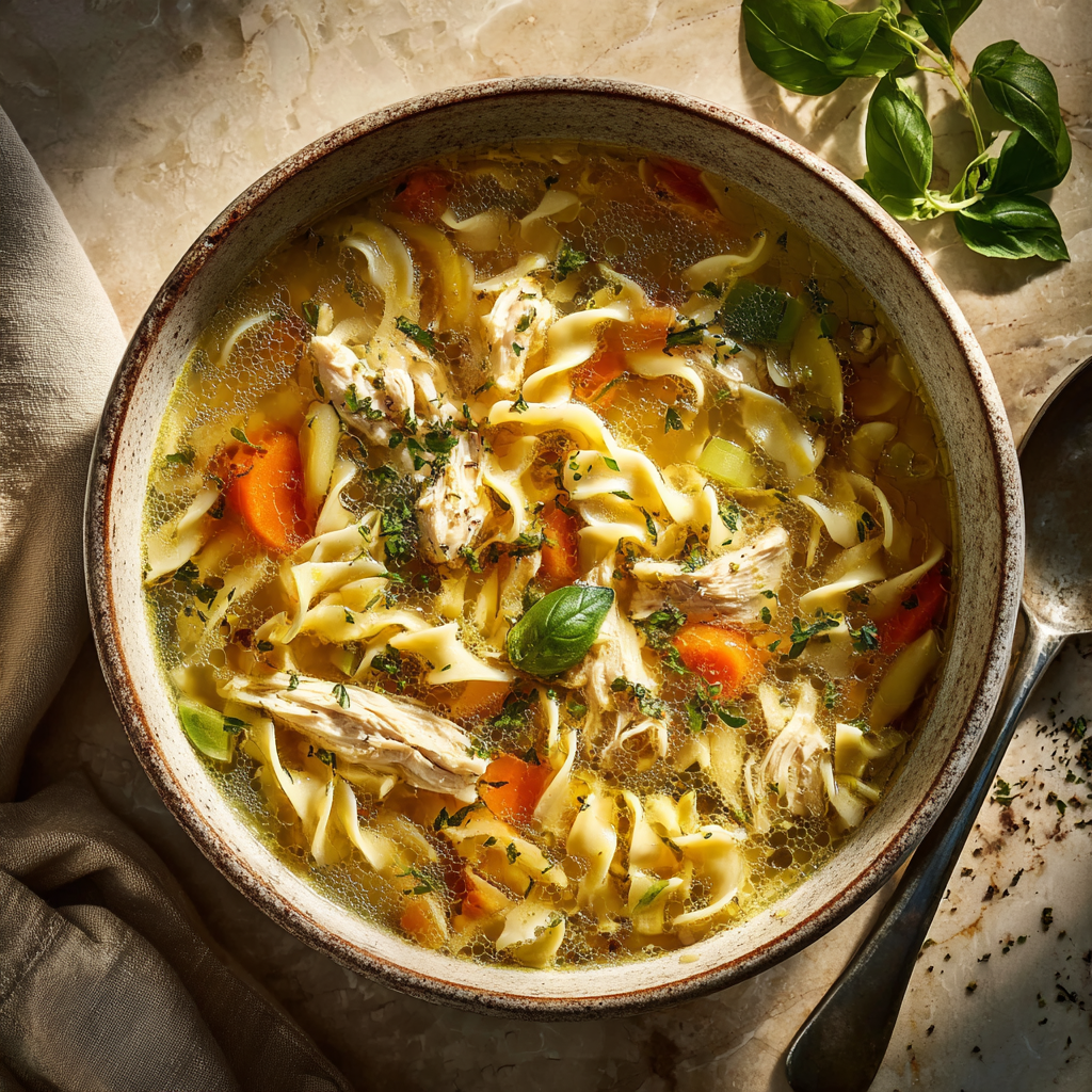 Chicken Flavored Noodle Soup